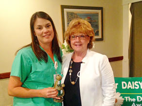 Olivia Mello wins hospital’s nursing award