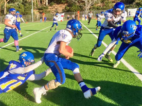 Avalon Lancers football team is working hard