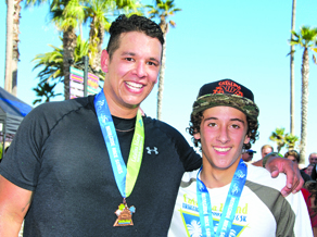 Island residents are triathlon champs