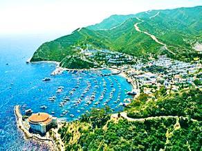 Island was packed with boats last month