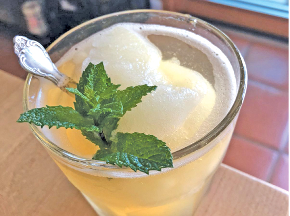 Catalina Cooking: Lime-Mint Sorbet and Potato Salad