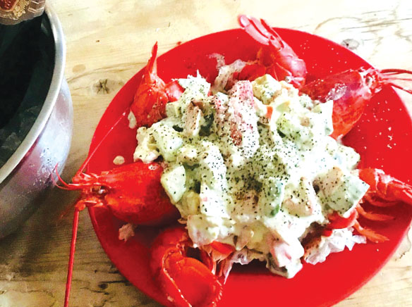 Catalina Cooking: Craving lobster out of season