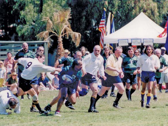 Social, festive old boys rugby tourney returns to Catalina