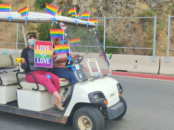 Pride Parade  in Avalon