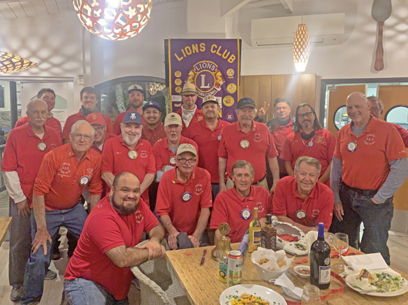 Avalon Lions Club holds first in-person meeting of 2021