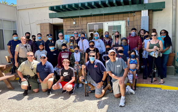Avalon youths receive donated fishing rigs