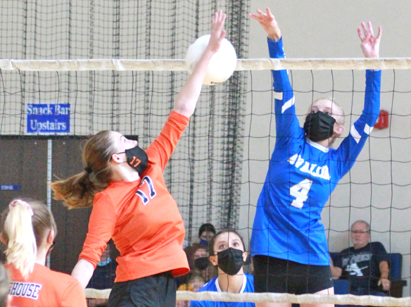 Lancers reach volleyball semifinals