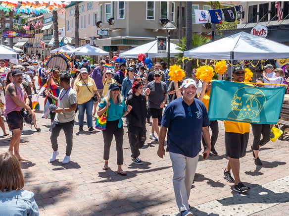 Catalina celebrates Pride