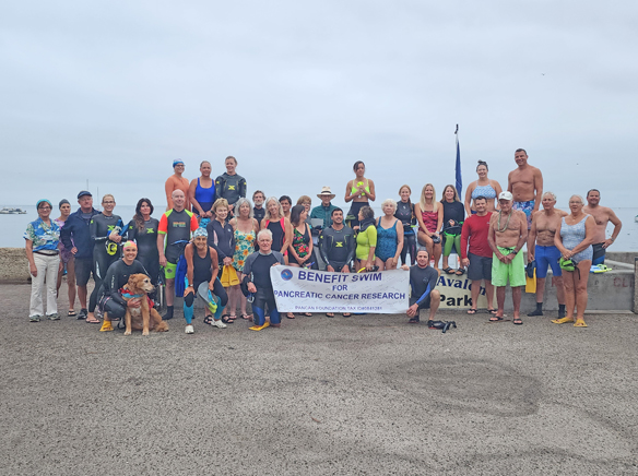 Ideal conditions for annual PanCan Swim