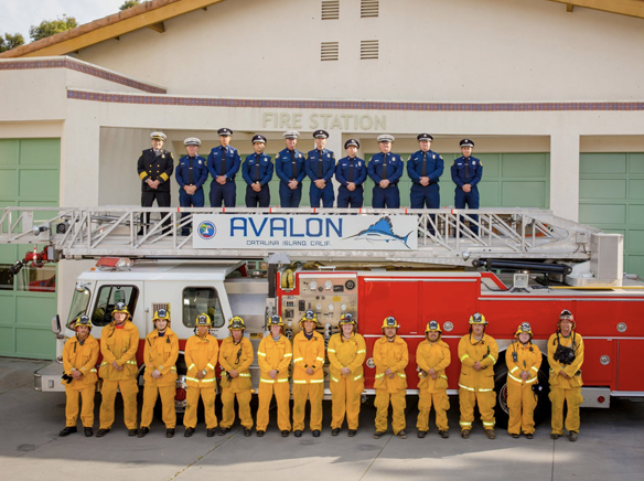 Catalina Island Health salutes city Fire, County Fire, and Baywatch